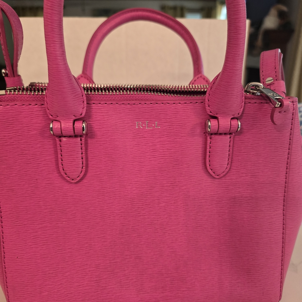 Ralph Lauren Vibrant Pink Shoulder Bag